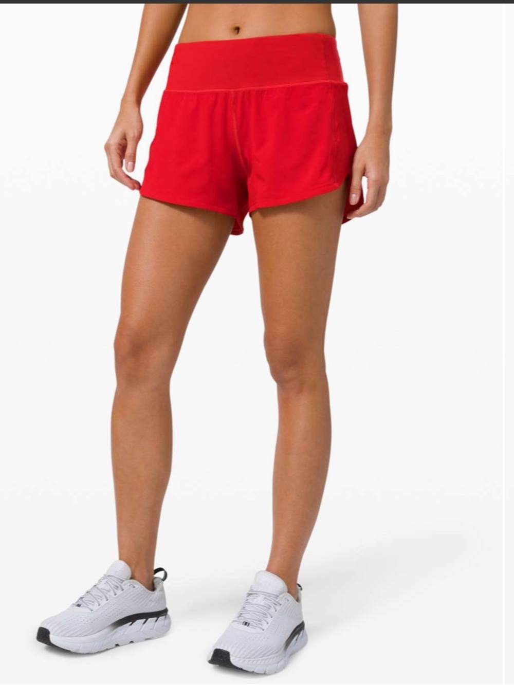 Lululemon Speed Up Short Long *4" Updated Fit
Dark Red Size 6